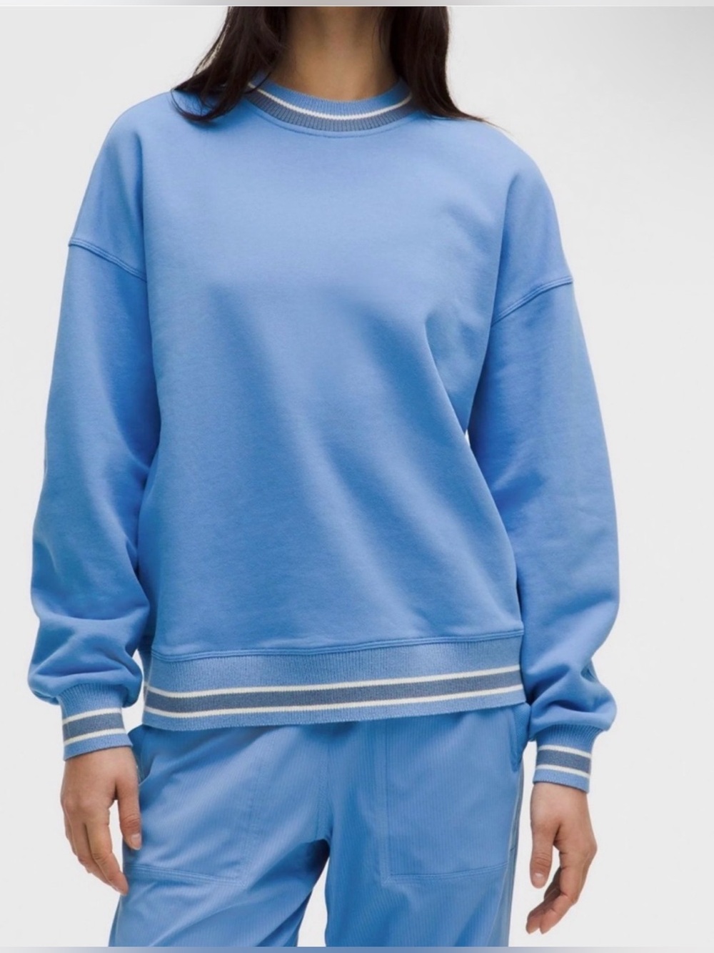 Lululemon Perfectly Oversized Ringer Crew